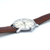 1965 Omega Seamaster Sharp Slim De Ville Model 136.020 with Even Patina Dial 33.5mm