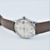 1959 Omega Rarer Geneve Calendar Automatic with Cross Hair Two Tone Dial and Central Seconds in Stainless Steel Model 2982