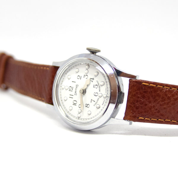 1960s Rare Smiths All English Made Braille Wristwatch with Flip Up Lid in Fine Condition