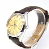 1960 Rolex Oysterdate Precision Wristwatch with Stunning Patina Dial in Stainless Steel on Leather Model 6694