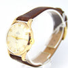 1957 Smiths De Luxe All English 9ct Gold Dress Wristwatch with Arabic Numerals in Mint Condition