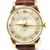 1957 Smiths De Luxe All English 9ct Gold Dress Wristwatch with Arabic Numerals in Mint Condition