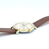 1962 Omega Constellation Auto Date Model 168.004 Wristwatch with Original Dial in Gold Capped Case