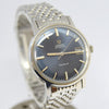 1969 Omega Geneve Automatic Date Model 166.070  with Stunning Rare Electric Blue Dial