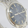 1969 Omega Geneve Automatic Date Model 166.070  with Stunning Rare Electric Blue Dial