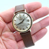 1962 Omega Constellation Auto Date Model 168.004 Wristwatch with Original Dial in Gold Capped Case