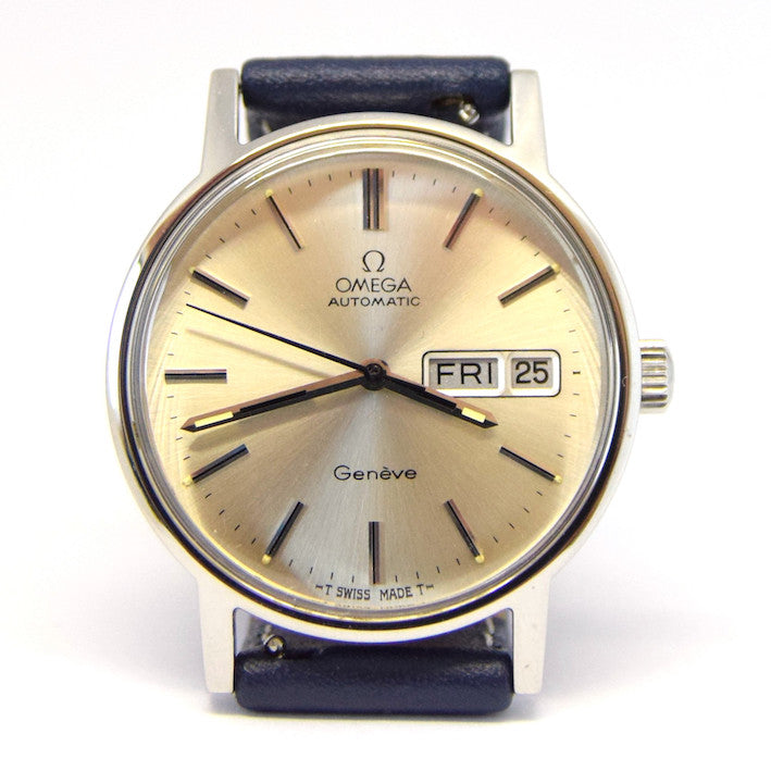 Omega Geneve Date Automatic Omega Geneve Day-Date (steel)