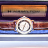 1950s Hamilton Automatic Micro-Rotor Wristwatch with Tuxedo Dial and Original Box