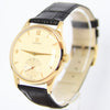 1954 Omega Classic Manual Wind Dress Watch in 9ct Gold with Mixed Arrow and Arabic Numerals Sub Seconds