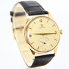 1954 Omega Classic Manual Wind Dress Watch in 9ct Gold with Mixed Arrow and Arabic Numerals Sub Seconds