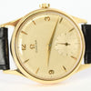 1954 Omega Classic Manual Wind Dress Watch in 9ct Gold with Mixed Arrow and Arabic Numerals Sub Seconds