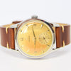 1952 Omega 36mm Model 2639 in a Substantial Stainless Steel Screw-Back Case All Original Cool Patina