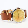 1952 Omega 36mm Model 2639 in a Substantial Stainless Steel Screw-Back Case All Original Cool Patina