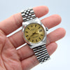 1974 Rolex Oyster Perpetual Date Model 1500 with Champagne "Sigma Dial" in Stainless Steel on Jubilee Bracelet