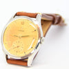 1952 Omega 36mm Model 2639 in a Substantial Stainless Steel Screw-Back Case All Original Cool Patina