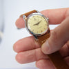 1956 Omega Seamaster Automatic Wristwatch Model 2846 with Rare Cross Hair Dial