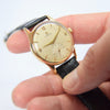 1954 Omega Classic Manual Wind Dress Watch in 9ct Gold with Mixed Arrow and Arabic Numerals Sub Seconds