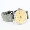 1959 Omega Seamaster Seachero Wristwatch with Rare Honeycomb Dial in Stainless Steel Model 2996