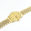 1969 Omega Constellation Auto Day Date Gold Capped with Original Box & Papers Model 168.016 on Flat Beads of Rice Bracelet