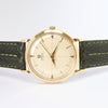 1958 Elegant Omega Automatic Dress Watch with Cross Hair Dial Model 13308 in 9ct Gold Cal 501