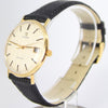 1970/1 Omega Geneve 9ct Gold All Original Wristwatch Model 13125016 with Satin Champagne Dial