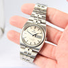 1972 Omega Constellation Automatic Chronometer Day/Date Model 168.045 with White Gold Bezel