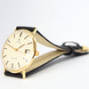 1970/1 Omega Geneve 9ct Gold All Original Wristwatch Model 13125016 with Satin Champagne Dial