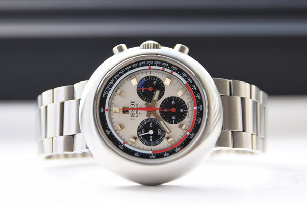Tissot T12 Chronograph in Stainless Steel on Bracelet with Lemania 873 Circa 1970