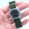 1973 Hamilton W10-6645-99 Mechanical British Military Issue Wristwatch with Hacking Seconds 1st Year of Production