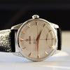 1954 Large Omega Geneve with Cross Hairs and Subsidary Seconds in Stainless Steel Model 2748