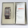 1980s Longines Split 5 Quartz Dual Display Alarm Watch Model 192-4948 with Box and Papers
