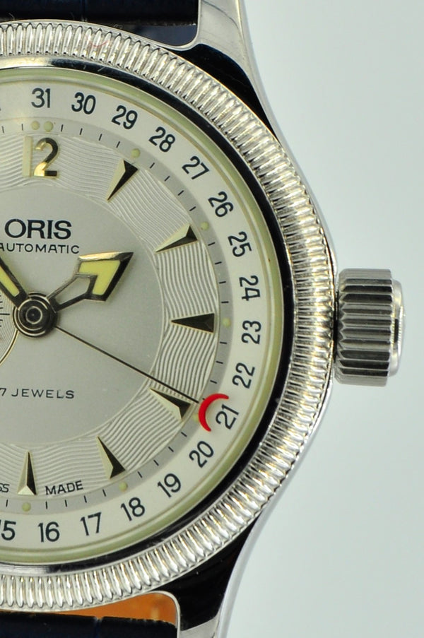 Oris Big Crown Pointer Date Automatic in Stainless Steel Model 7482 with Box Circa 1990s