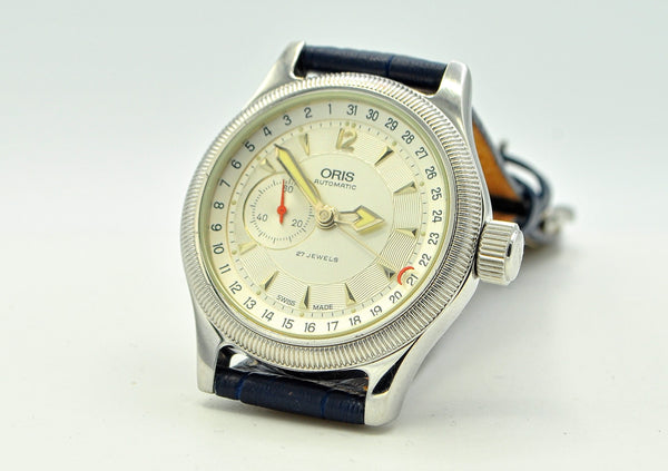 Oris Big Crown Pointer Date Automatic in Stainless Steel Model 7482 with Box Circa 1990s