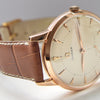 1954 Jumbo Omega with Sub Seconds Model 2687 in 18ct Pink Gold Case