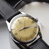 1950 Omega Bumper Automatic with Patina Dial Model 2635 in Stainless Steel