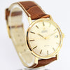 1969 Omega Automatic De Ville Date Model 166.5020 in 9ct Gold with Box and Papers