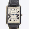 Classic Cartier Full Size Tank Solo Model 2715 in Stainless Steel with Deployment Buckle & Box Circa 2010
