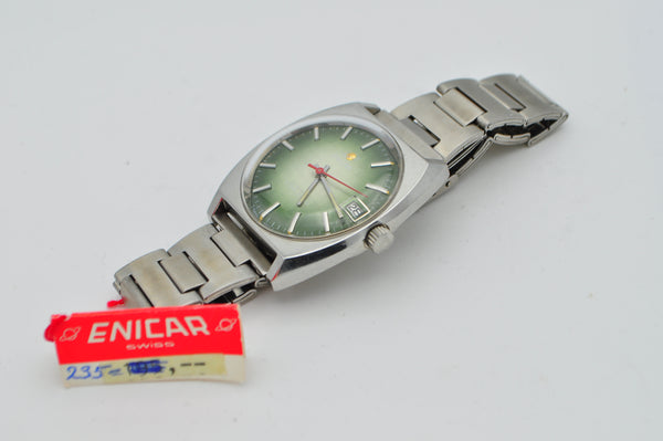 1970s Enicar Ocean Pearl Automatic New Old Stock NOS Ref. 165.39.18