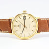 1969 Omega Automatic De Ville Date Model 166.5020 in 9ct Gold with Box and Papers