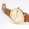 1969 Omega Automatic De Ville Date Model 166.5020 in 9ct Gold with Box and Papers