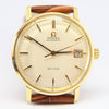 1969 Omega Automatic De Ville Date Model 166.5020 in 9ct Gold with Box and Papers