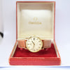 1969 Omega Automatic De Ville Date Model 166.5020 in 9ct Gold with Box and Papers