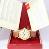 1969 Omega Automatic De Ville Date Model 166.5020 in 9ct Gold with Box and Papers