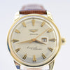 Longines Stunning Gold capped Conquest Calendar Wristwatch Model 9007 - Dated 1959 with Original Box