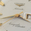 Longines Stunning Gold capped Conquest Calendar Wristwatch Model 9007 - Dated 1959 with Original Box