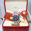 2007 Omega Seamaster Professional 300m Date "GoldenEye" Dive Watch Model 25418000 in Stainless Steel Full Set Box & Papers