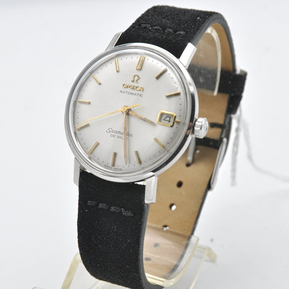 1966 Omega Automatic Seamaster De Ville Model 166.020 One of the First Quick Date Models Stainless Steel