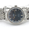 1969 Omega Geneve Automatic Date Model 166.070  with Stunning Rare Electric Blue Dial