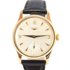 1964 Longines Solid 9ct Gold Dress Watch with Mixed Arrow and Arabic Numerals and Immaculate Dial Model 13322 Caliber 30L