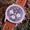 1969 Breitling Navitimer Cosmonaute 24hr Chronograph Pilot's Wristwatch in Stainless Steel Model 809 + Booklet